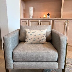 Ballard Designs Cleo Galcier Accent Pillow Cover 14x10